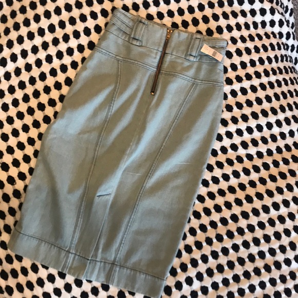 Barney’s New York- Maison Mayle Denim Pencil Skirt - Picture 7 of 7